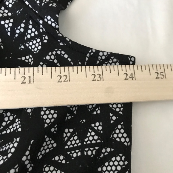 ALFANI Fit & Flare Midi Dress Lace Look Cap Sleeve Women’s Plus Size 20W 1X - Picture 13 of 16